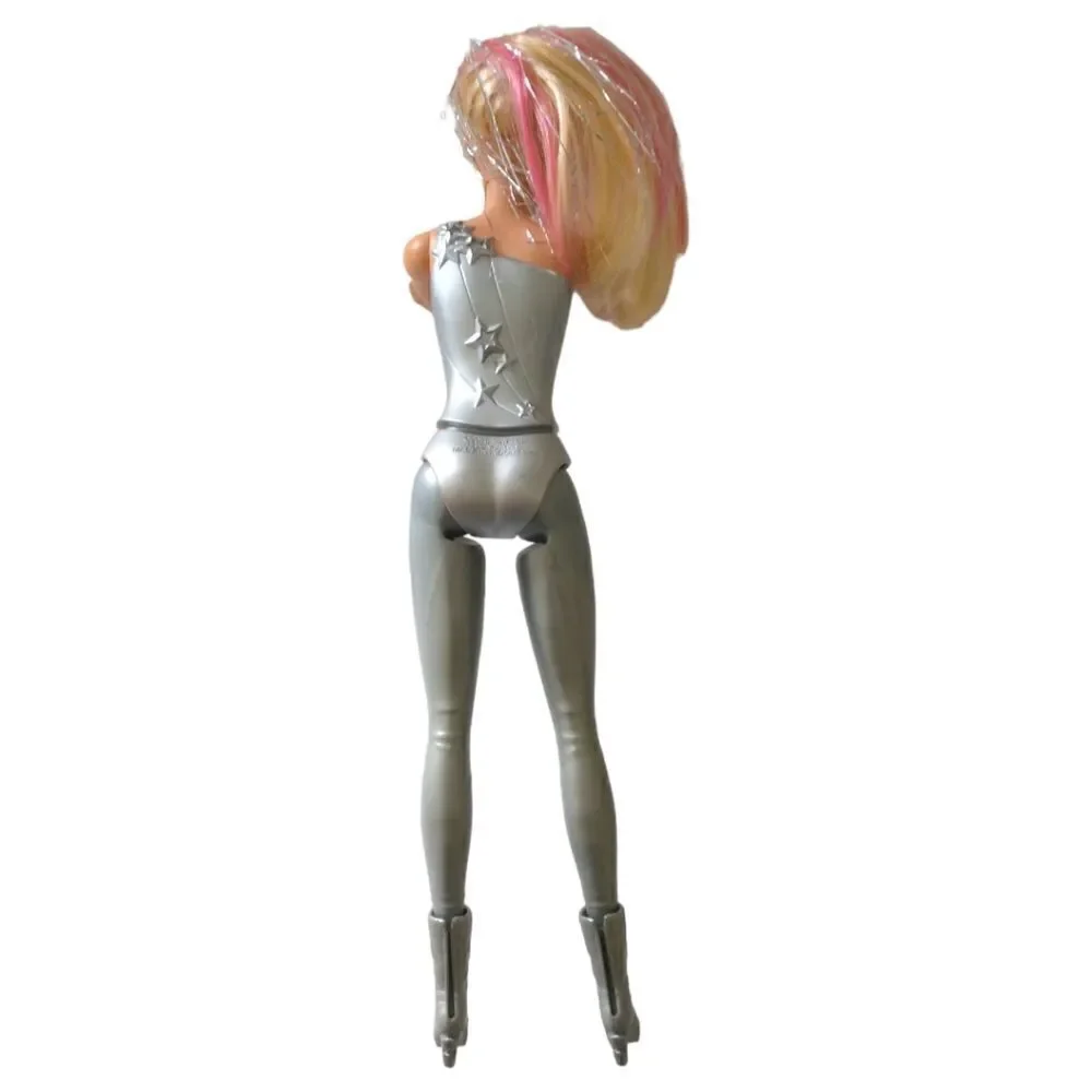 Barbie Starlight Galactic Adventure Doll Silvery No Clothes Sparkly Hair 2013. C